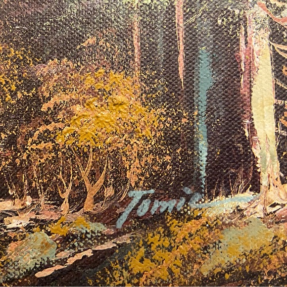 3 Vintage Signed Oil/ Acrylic on Canvas Paintings Various Artists & Sizes - Picture 11 of 16